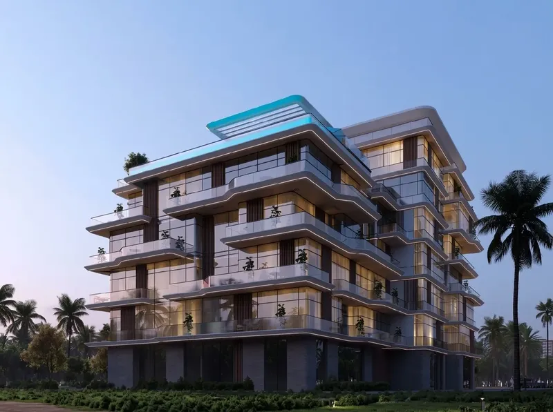 Exterior at Dolce Residences by Wyndham in Al Marjan Island Ras Al Khaimah