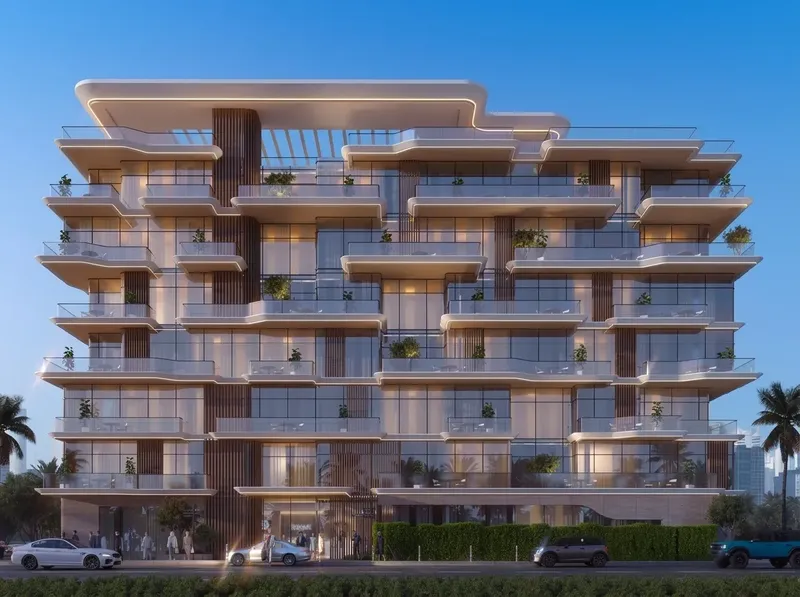 Exterior at Dolce Residences by Wyndham in Al Marjan Island Ras Al Khaimah