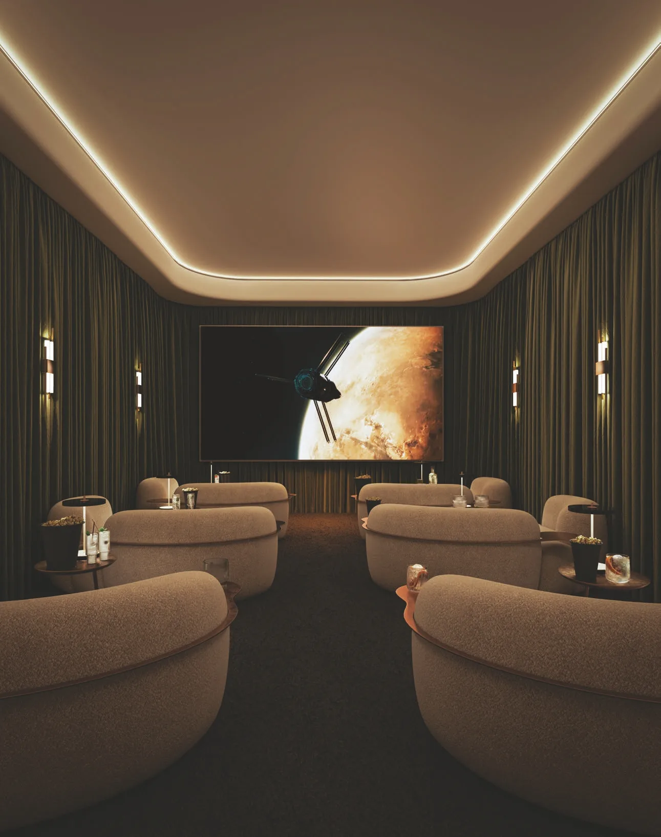 Movie-Theatre amenity image at Ellington Ocean House