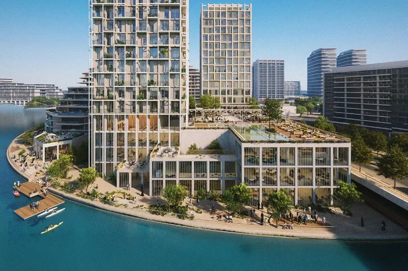 Exterior at Enta Residences in Mina Al Arab Ras Al Khaimah