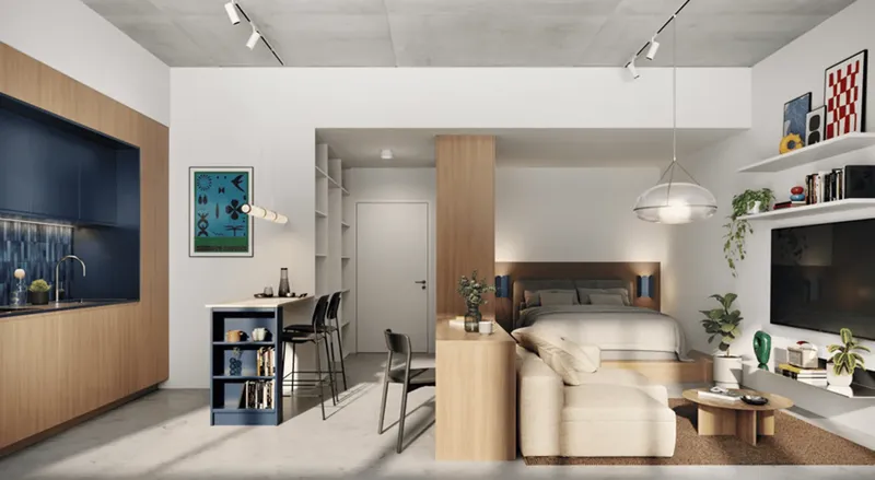 Interior at Enta Residences in Mina Al Arab Ras Al Khaimah