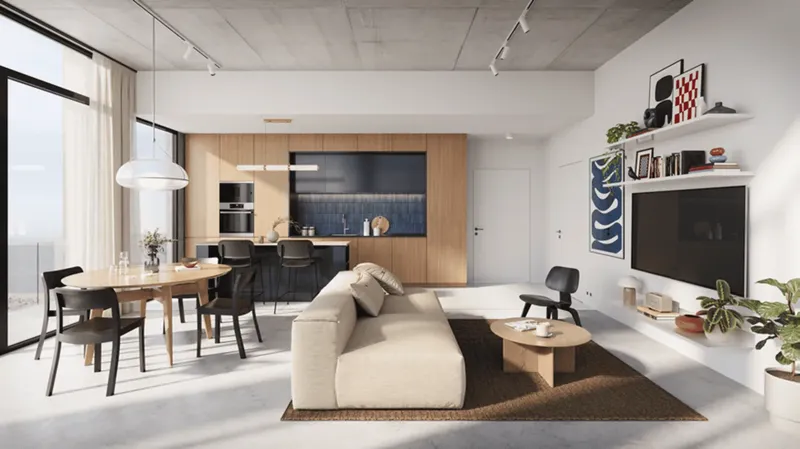 Interior at Enta Residences in Mina Al Arab Ras Al Khaimah