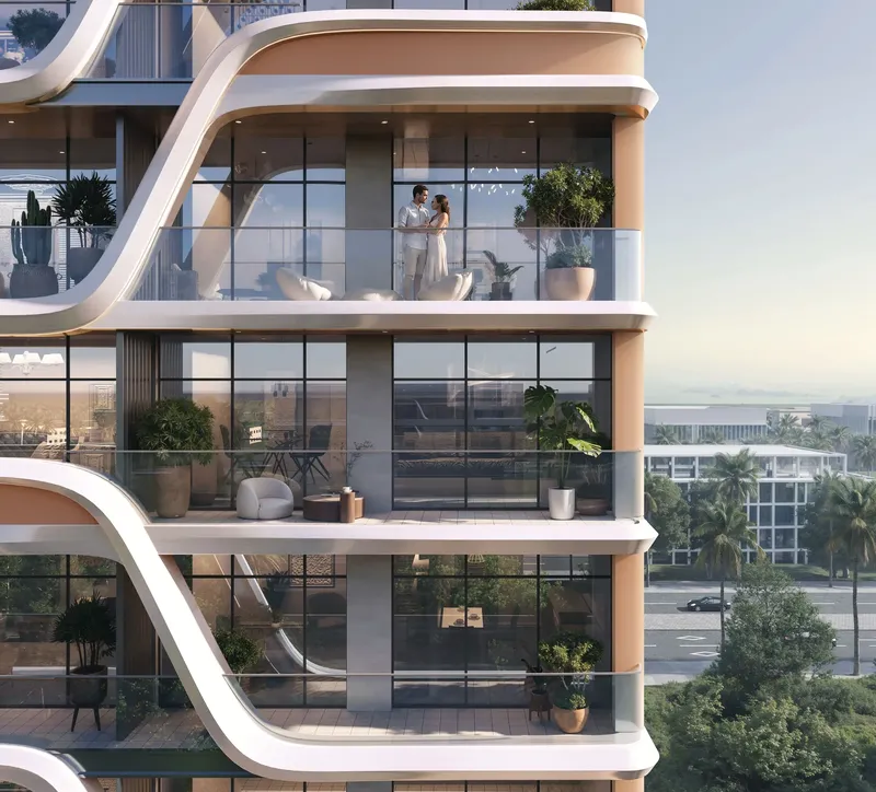 Exterior at Etérea by Zoya in Majan Dubai