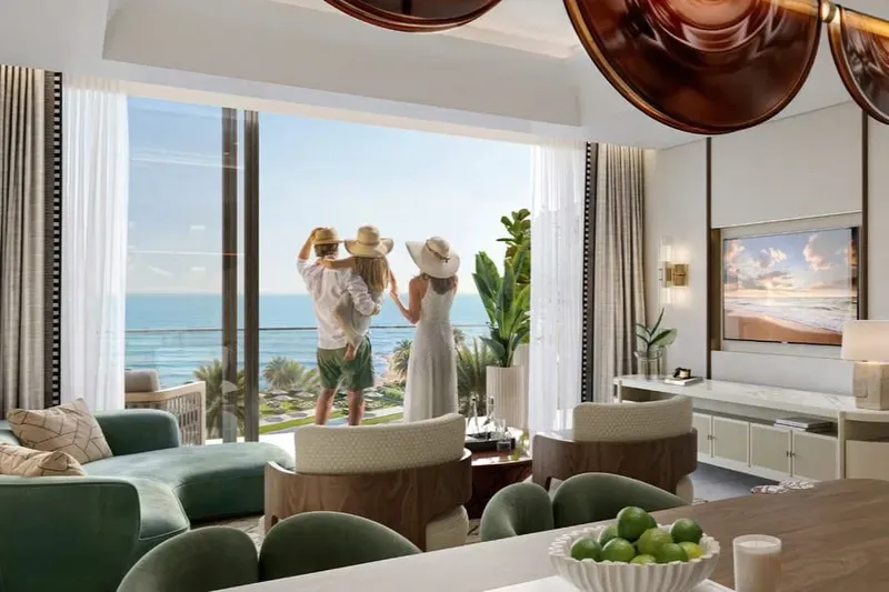 Interior at Fairmont Residences Al Marjan Island in Al Marjan Island Ras Al Khaimah