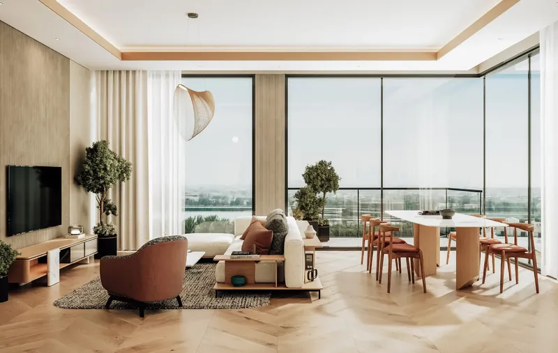 Interior at Firoza in Dubai Islands Dubai