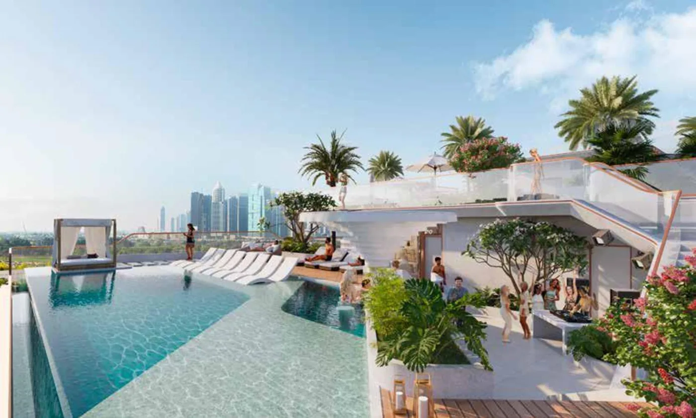 Cabanas amenity image at Flow Residences