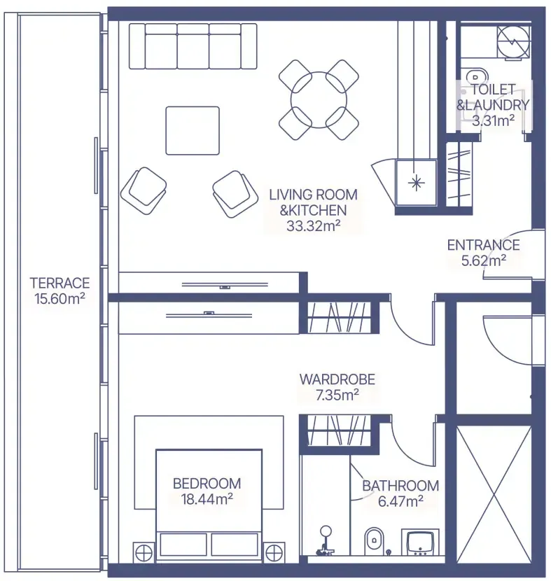 MIRA Developments Gianfranco Ferre Residences floor plan