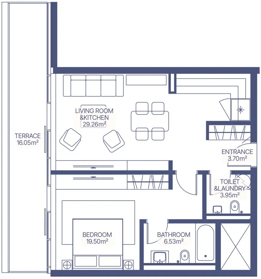 MIRA Developments Gianfranco Ferre Residences floor plan