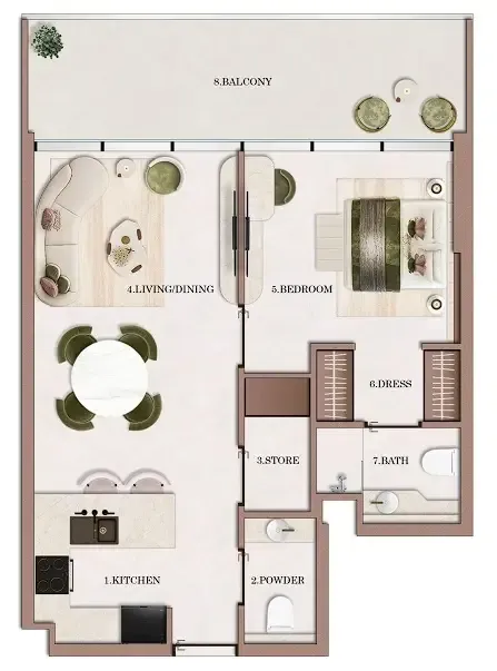 ALA Developments Havencia floor plan