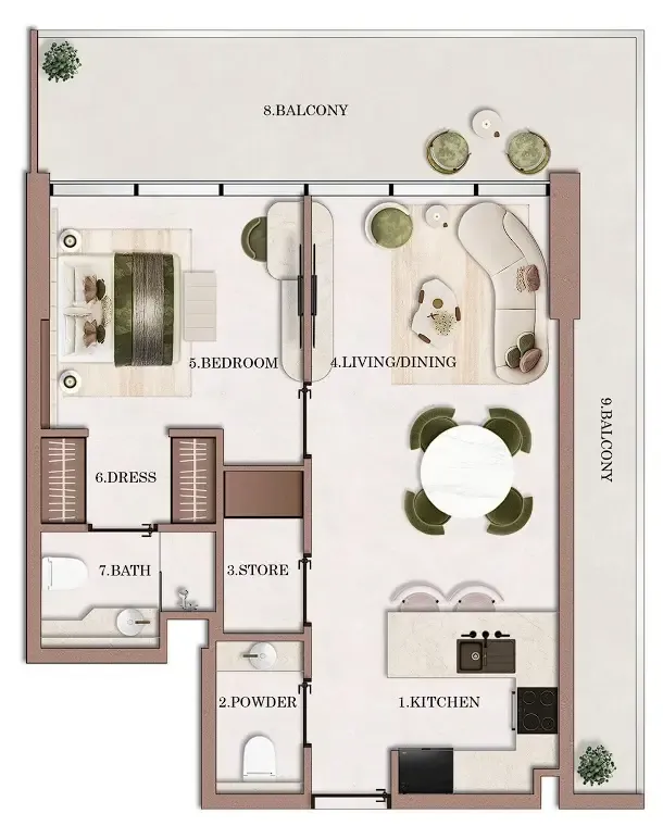 ALA Developments Havencia floor plan