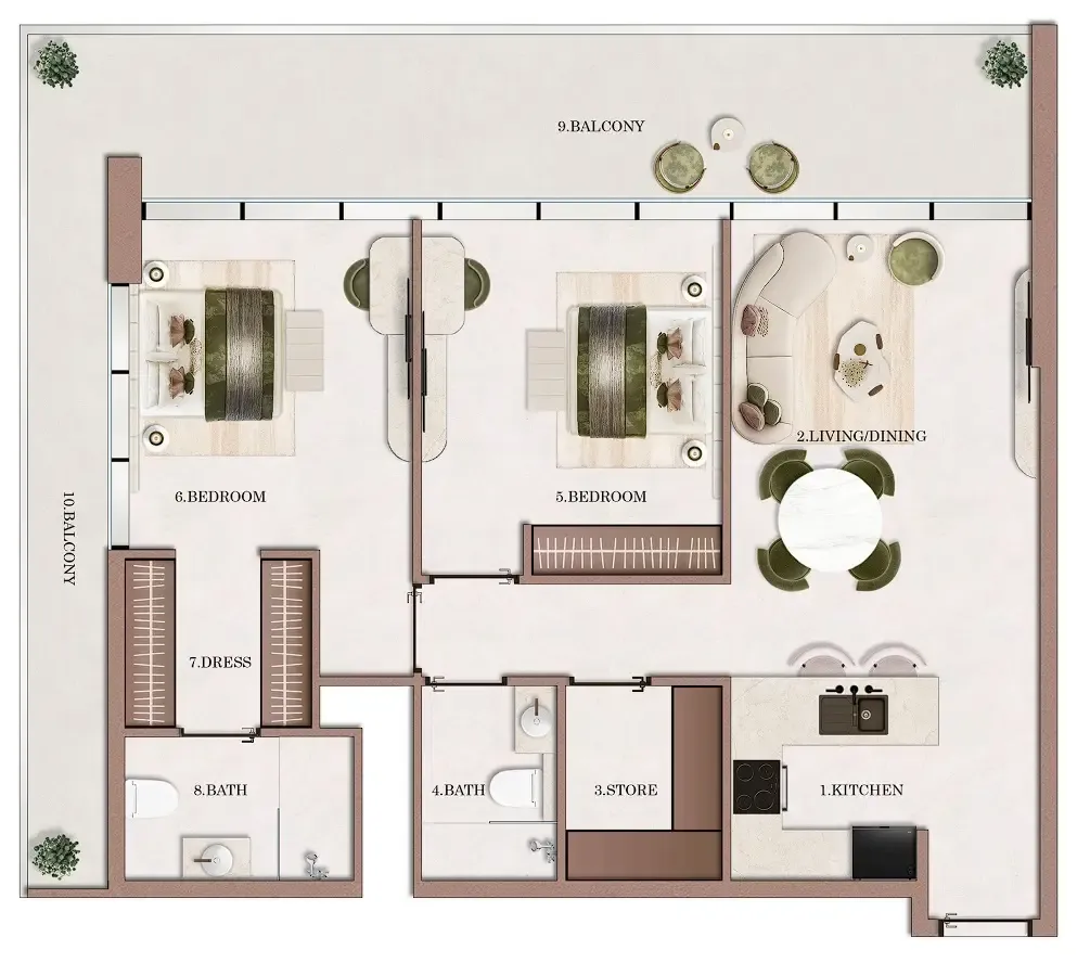 ALA Developments Havencia floor plan