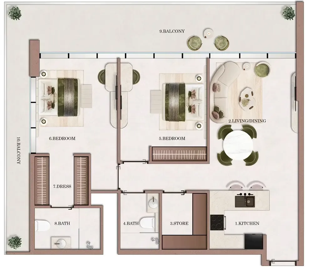 ALA Developments Havencia floor plan
