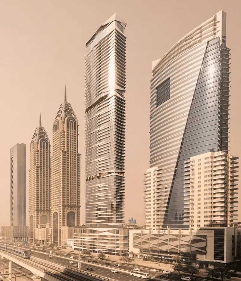 Exterior at Iconic Tower in Dubai Internet City