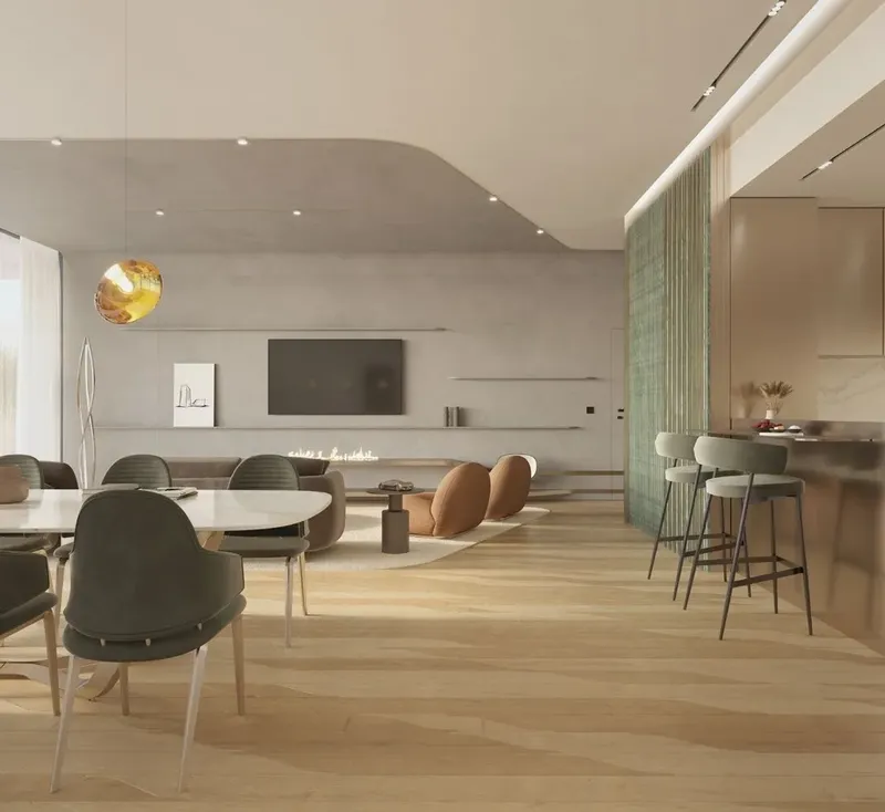 Interior at Iconic Tower in Dubai Internet City