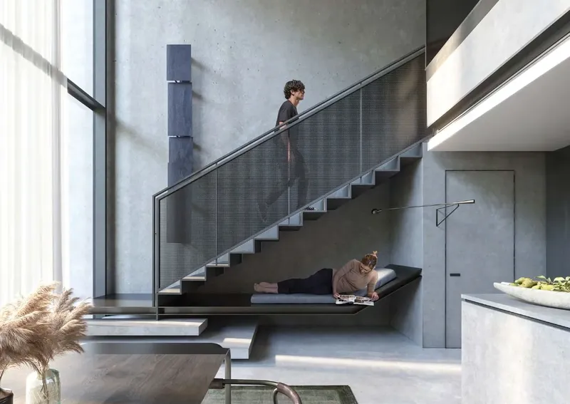Interior at il teatro Residences 1 and 2 in Muwaileh Commercial Sharjah