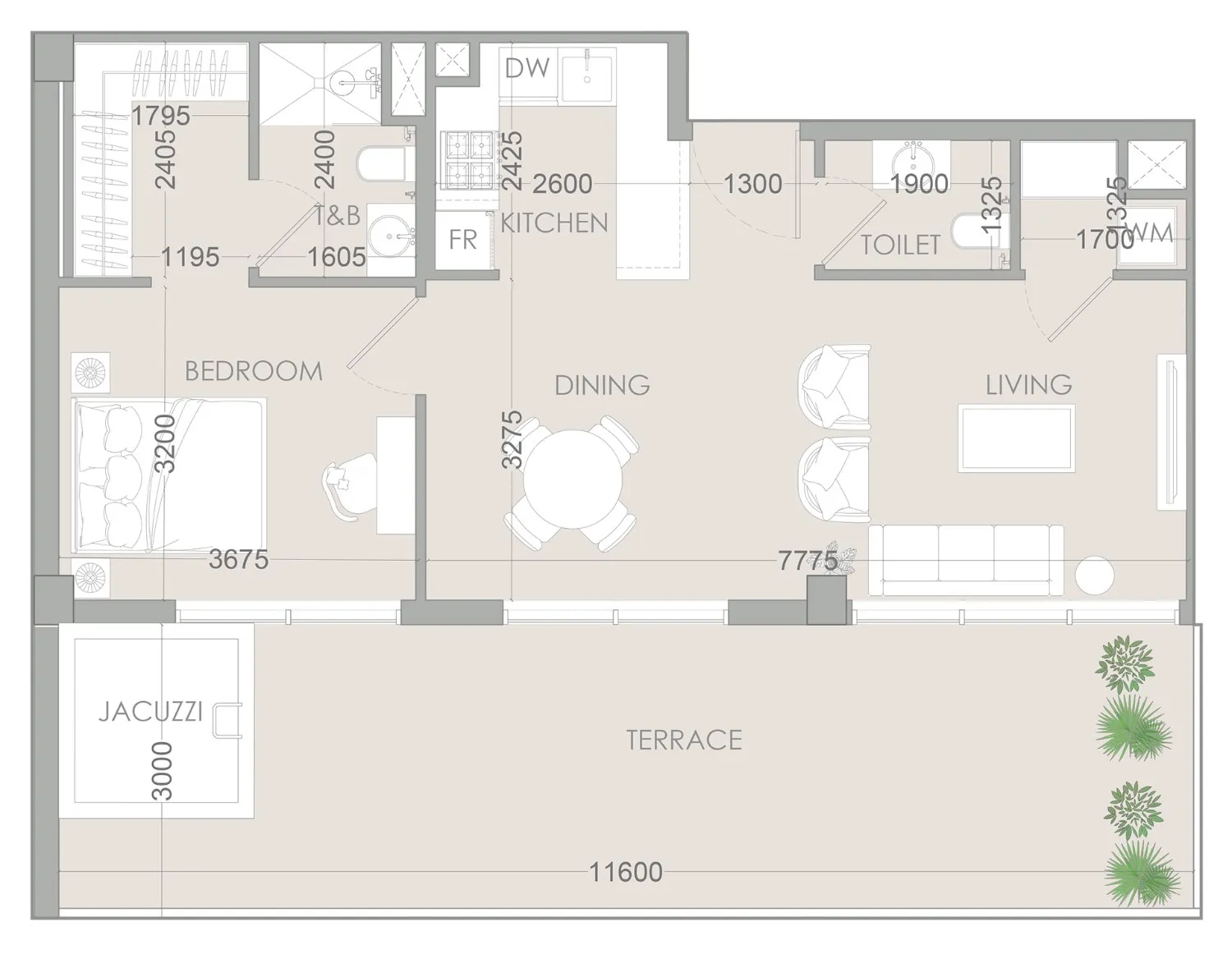 Object 1 IR1DIAN Park floor plan