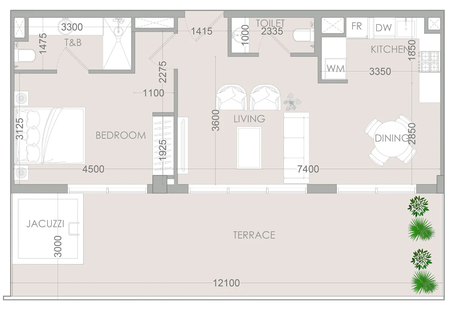 Object 1 IR1DIAN Park floor plan