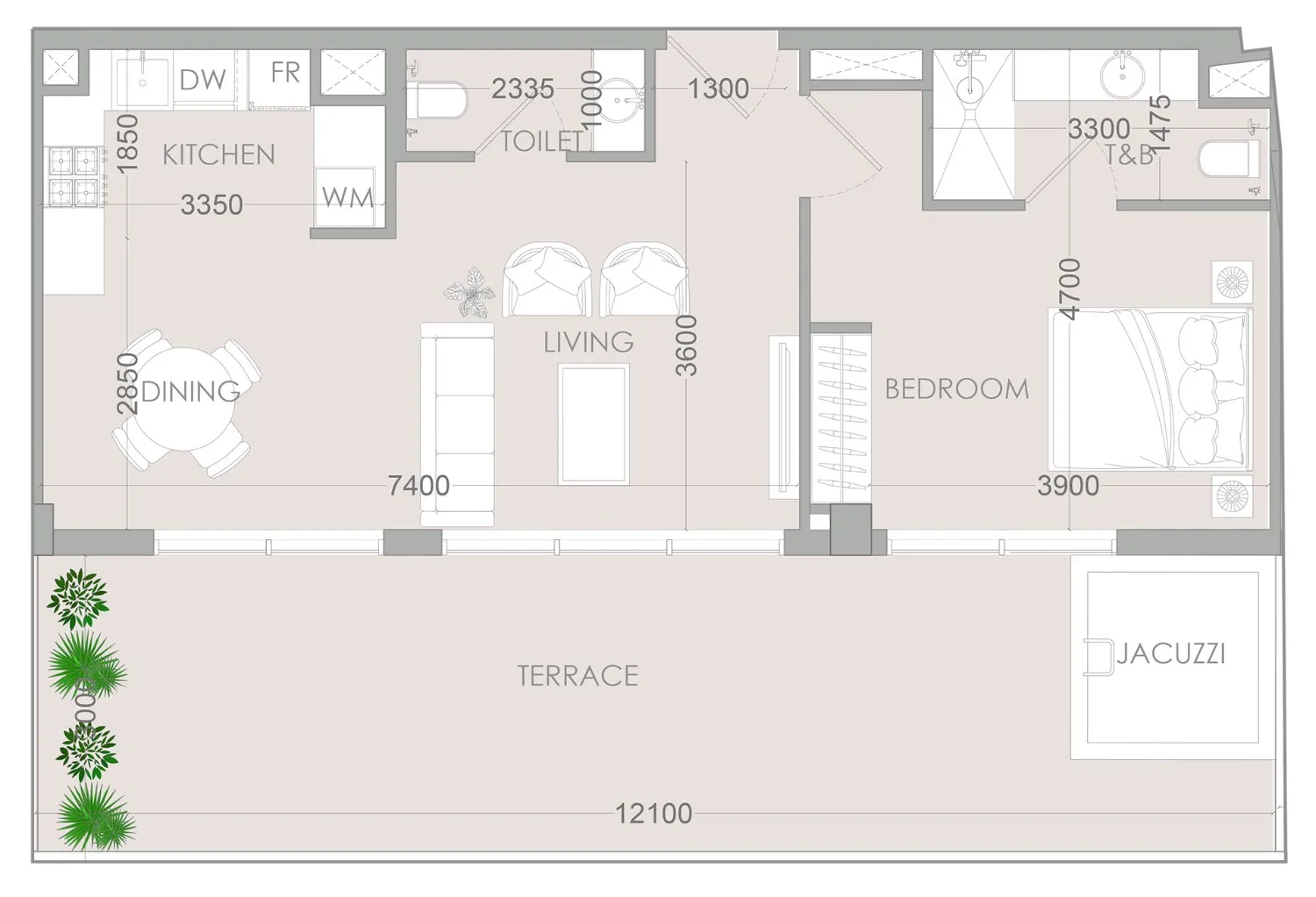 Object 1 IR1DIAN Park floor plan