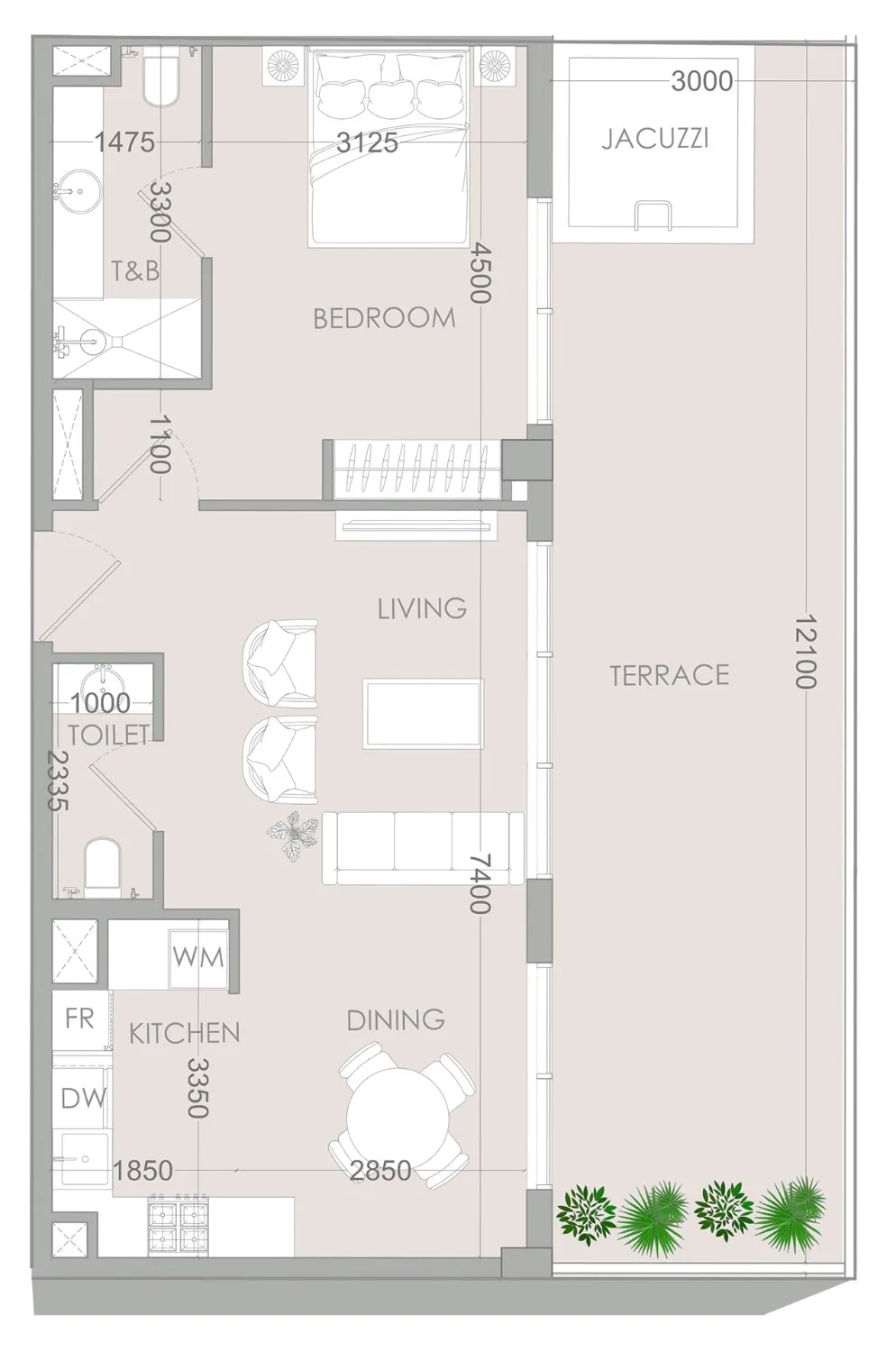 Object 1 IR1DIAN Park floor plan