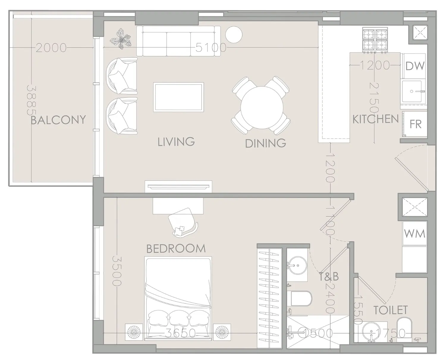 Object 1 IR1DIAN Park floor plan