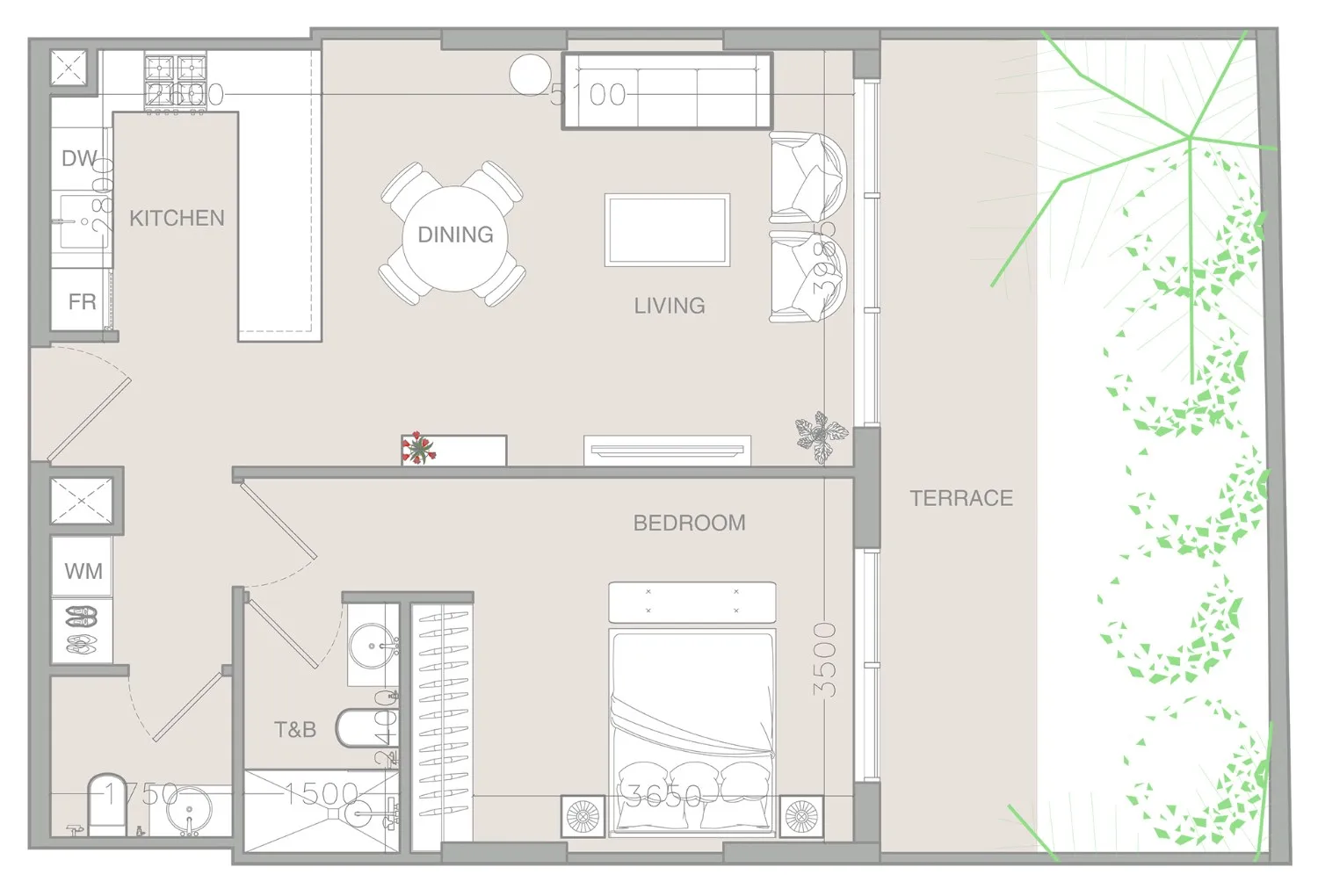 Object 1 IR1DIAN Park floor plan
