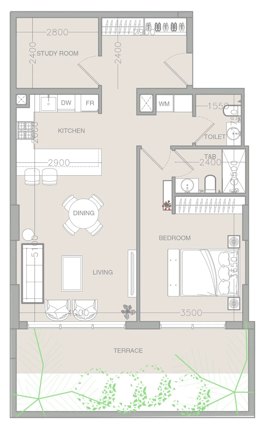 Object 1 IR1DIAN Park floor plan