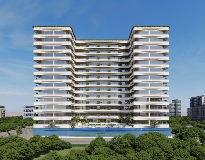 Exterior at Ivy Gardens by Samana in Dubai Land Residence Complex Dubai