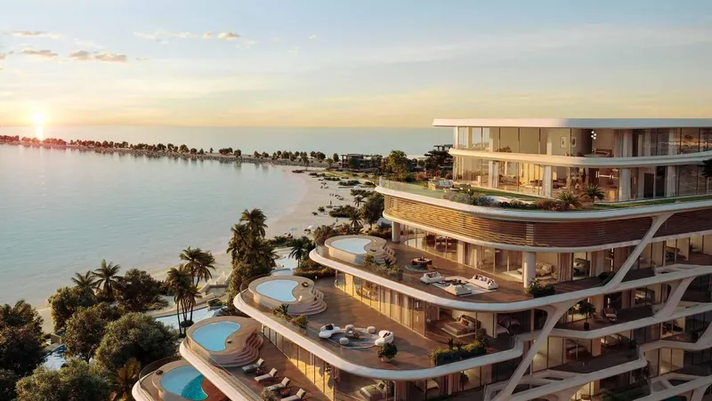 Exterior at Jacob and Co Beachfront Living in Ghadeer Al Tayr Abu Dhabi