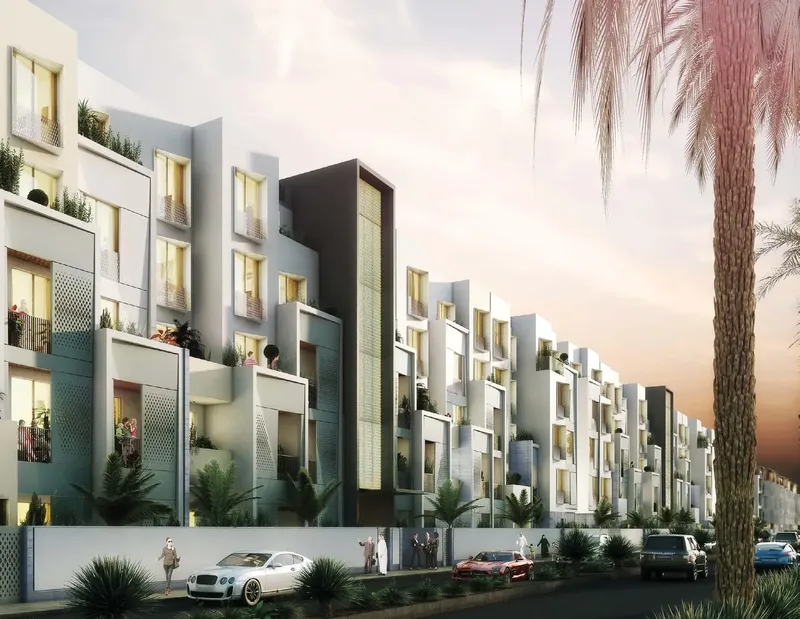Exterior at Janayen Avenue in Mirdif Dubai