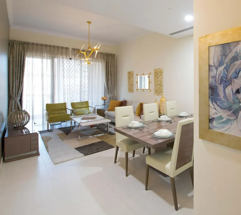Interior at Janayen Avenue in Mirdif Dubai