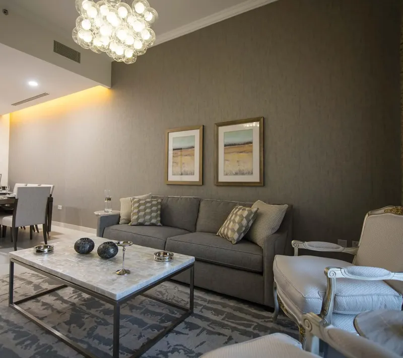 Interior at Janayen Avenue in Mirdif Dubai