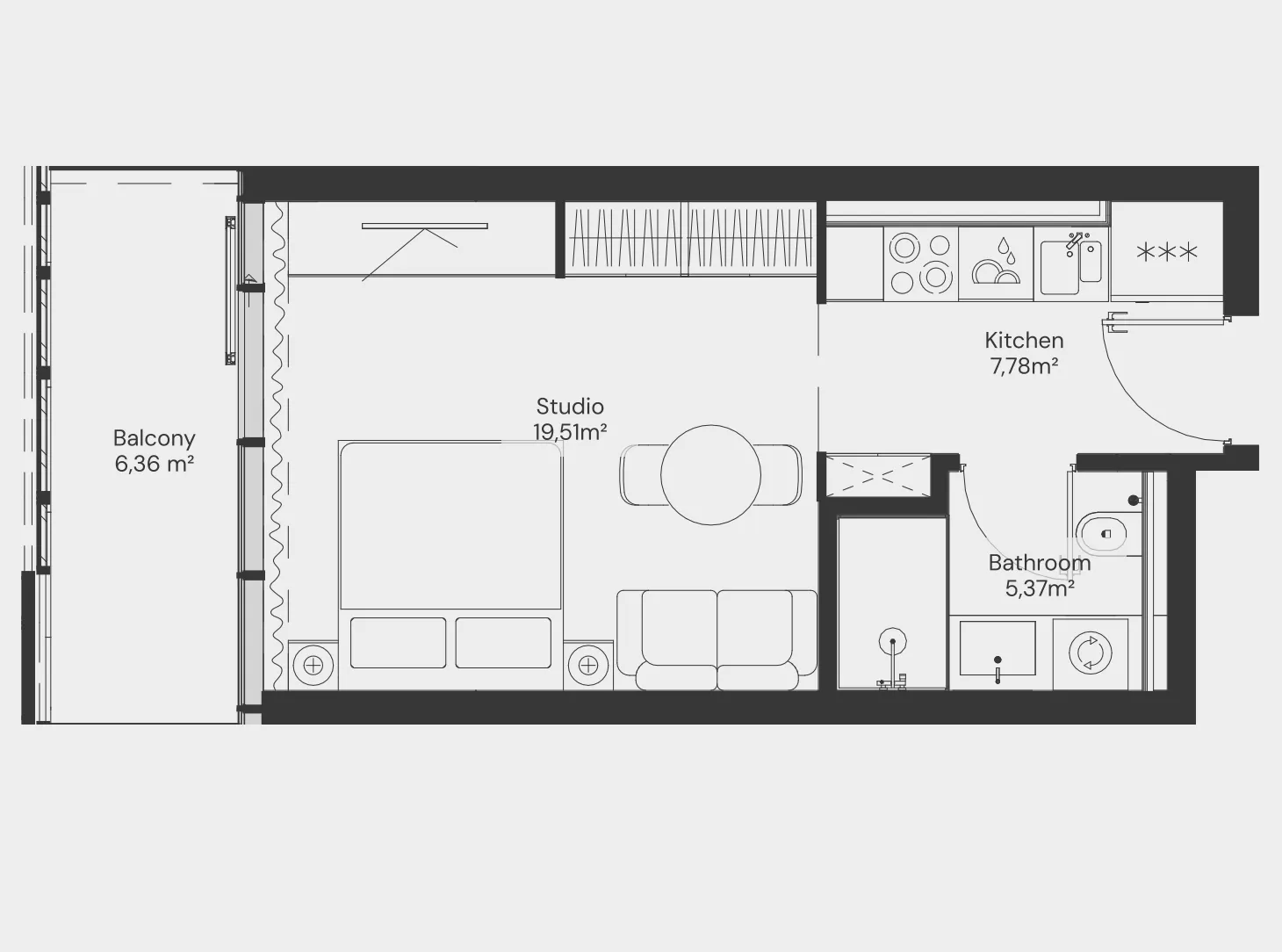 MIRA Developments John Richmond District floor plan