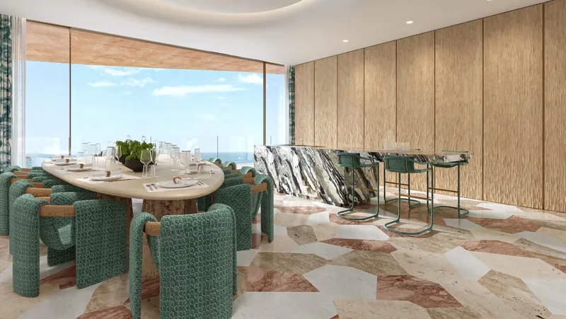 Interior at Jumeirah Asora Bay in Port De La Mer Dubai