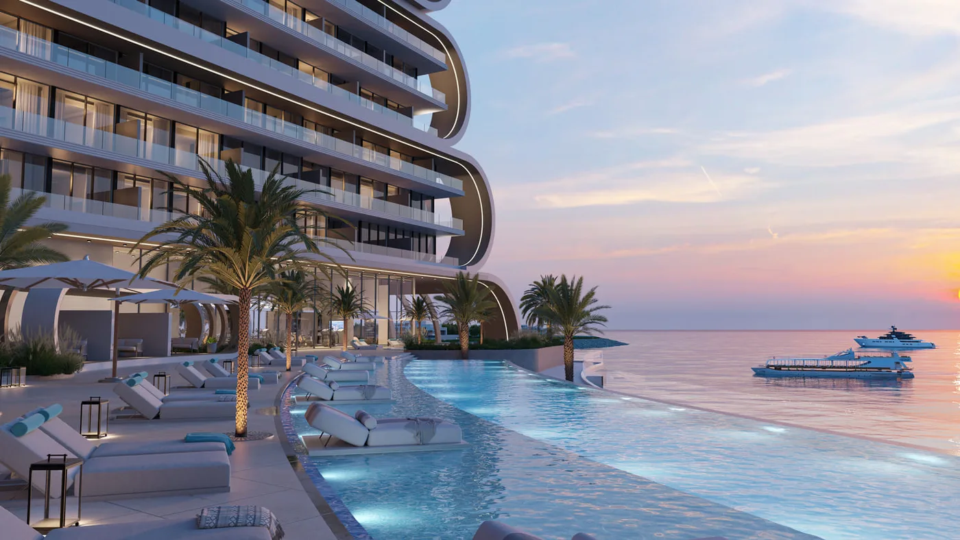 Infinity Edge Pool amenity image at JW Marriott Residences and Resort