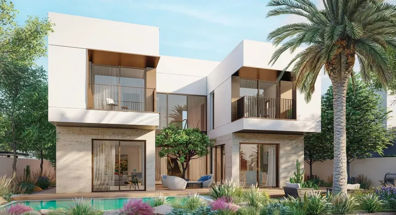Exterior at Kayan Villas 2 in Ghadeer Al Tayr