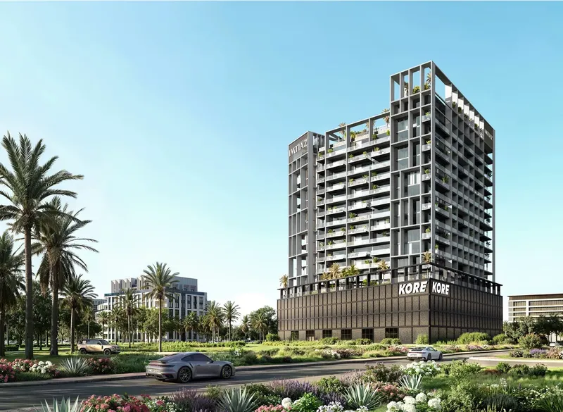 Exterior at Kore by Imtiaz in Dubai Land Residence Complex Dubai