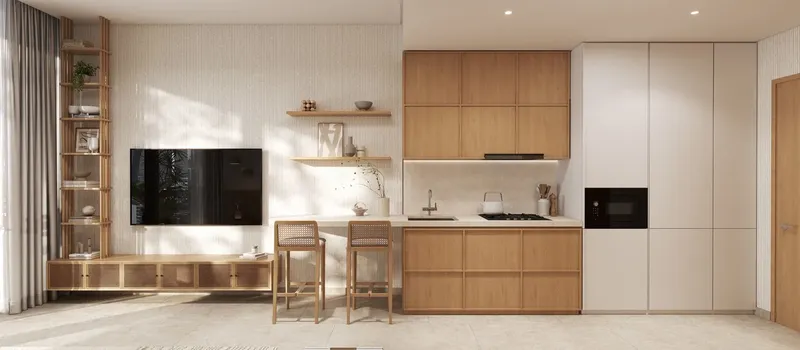 Interior at Kore by Imtiaz in Dubai Land Residence Complex Dubai