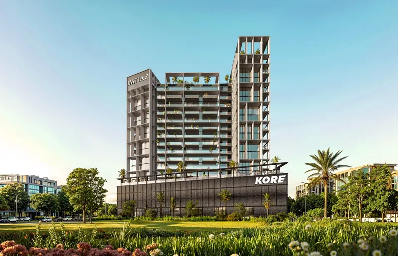 Exterior at Kore by Imtiaz in Dubai Land Residence Complex Dubai