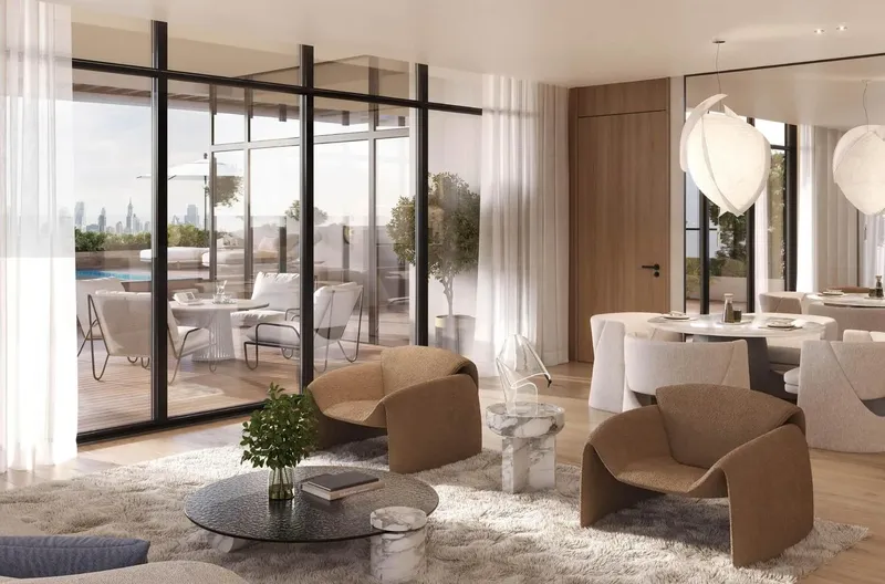 Interior at La Cle by MAAIA in Jebel Ali Village Dubai