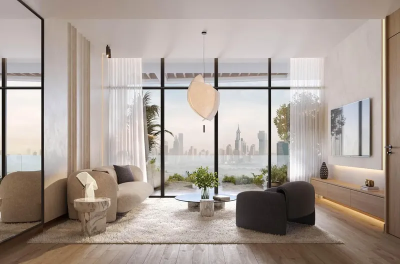 Interior at La Cle by MAAIA in Jebel Ali Village Dubai