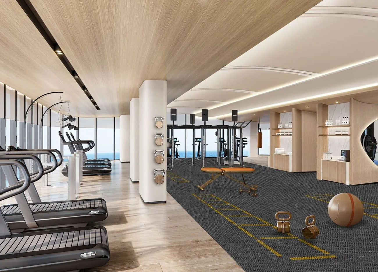 State-Of-The-Art Fitness amenity image at La Mazzoni