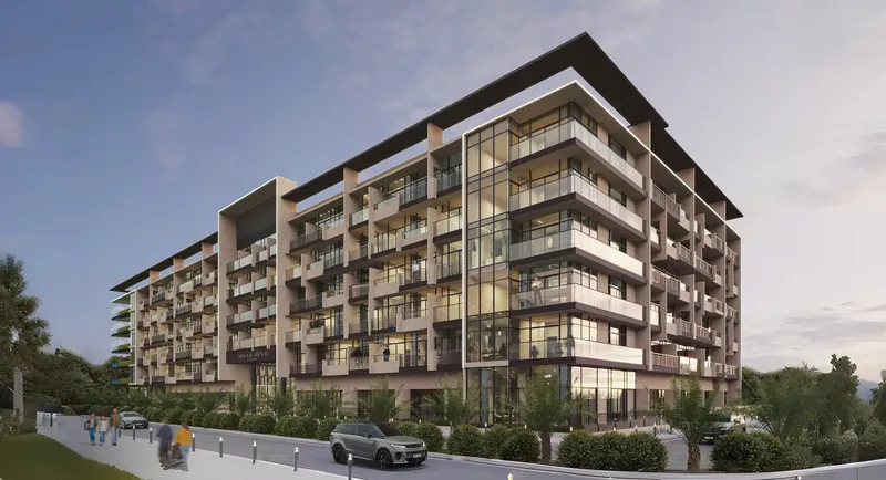 Exterior at Lawncrest in Dubai Production City Dubai