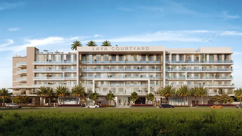 Exterior at Laya Courtyard in Dubai Studio City Dubai
