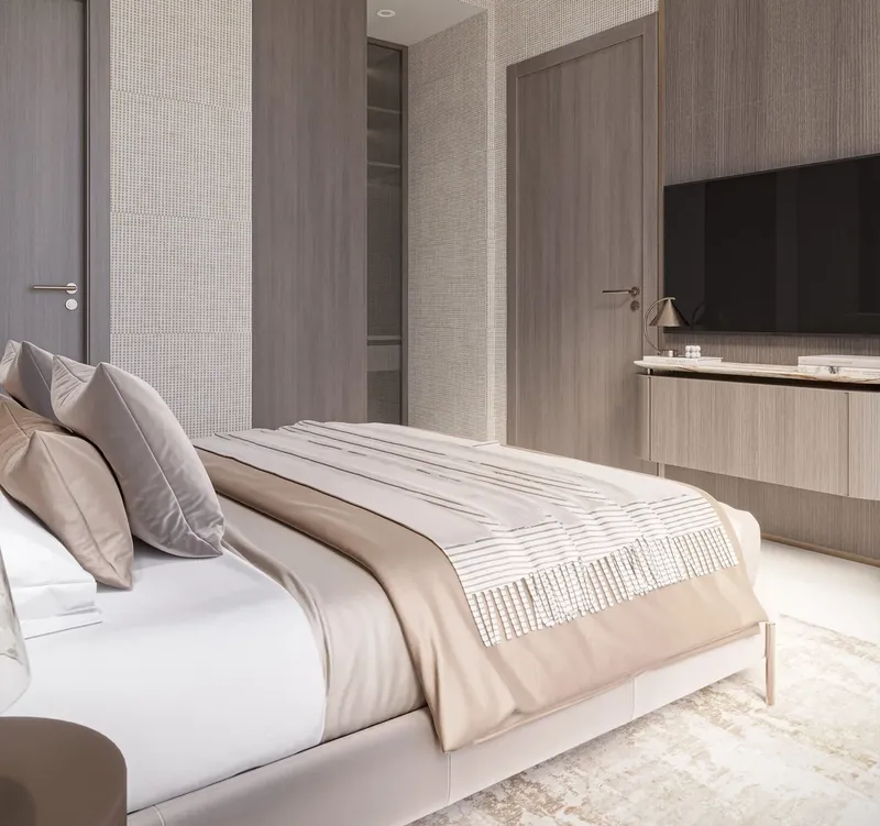 Interior at Laya Courtyard in Dubai Studio City Dubai