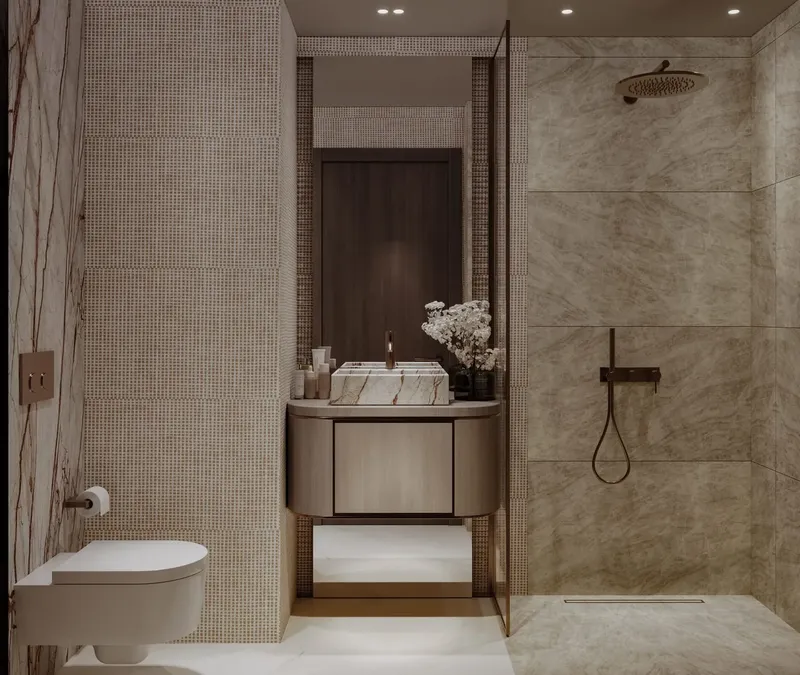 Interior at Laya Courtyard in Dubai Studio City Dubai