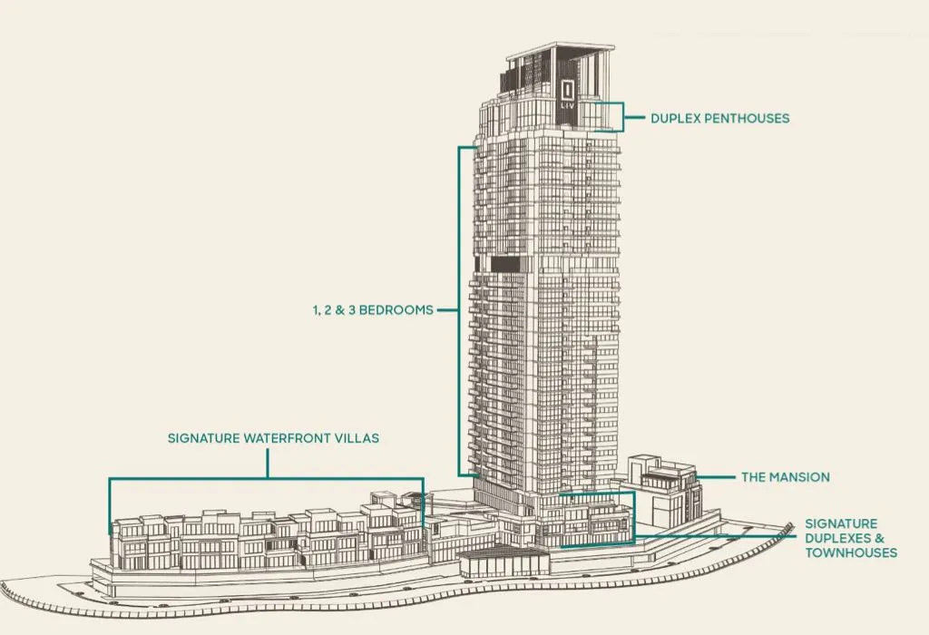 Tower & Villas & Mansion