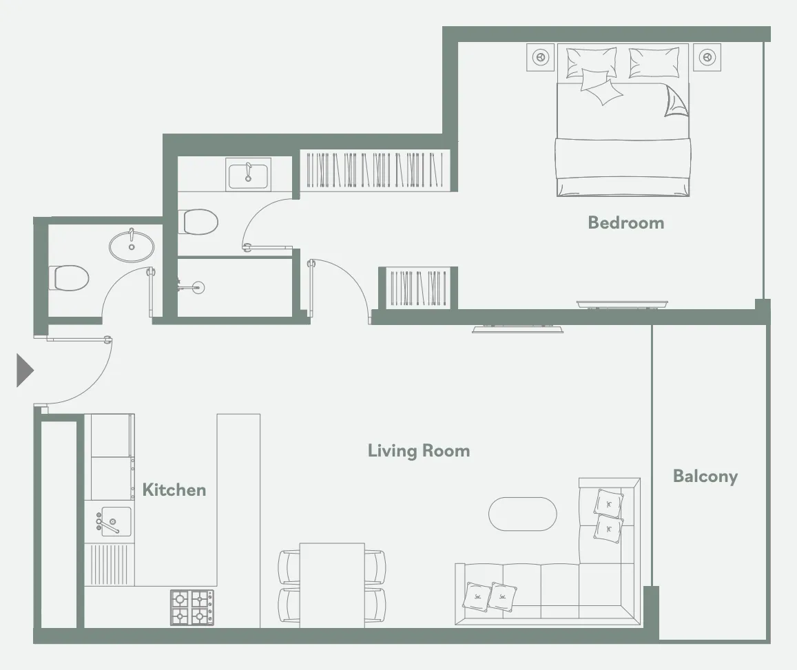 TownX Luma Park Views floor plan