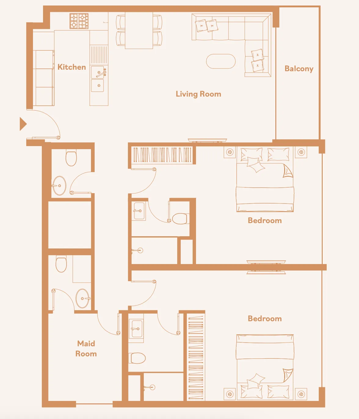 TownX Luma Park Views floor plan