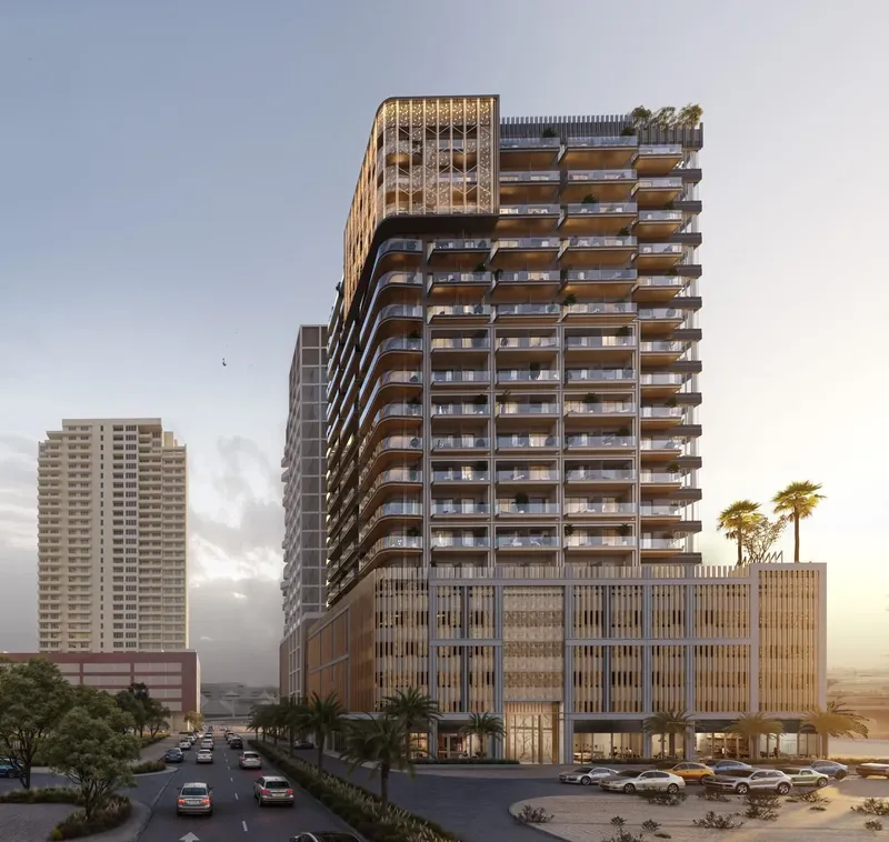 Exterior at Lume Residences in JVC (Jumeirah Village Circle) Dubai