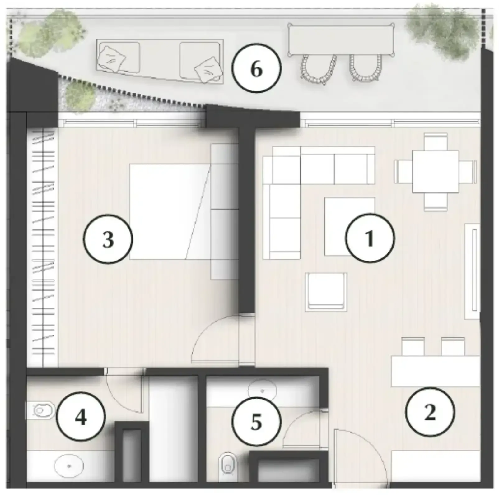 Zaya Developer Lunaya Terraces floor plan